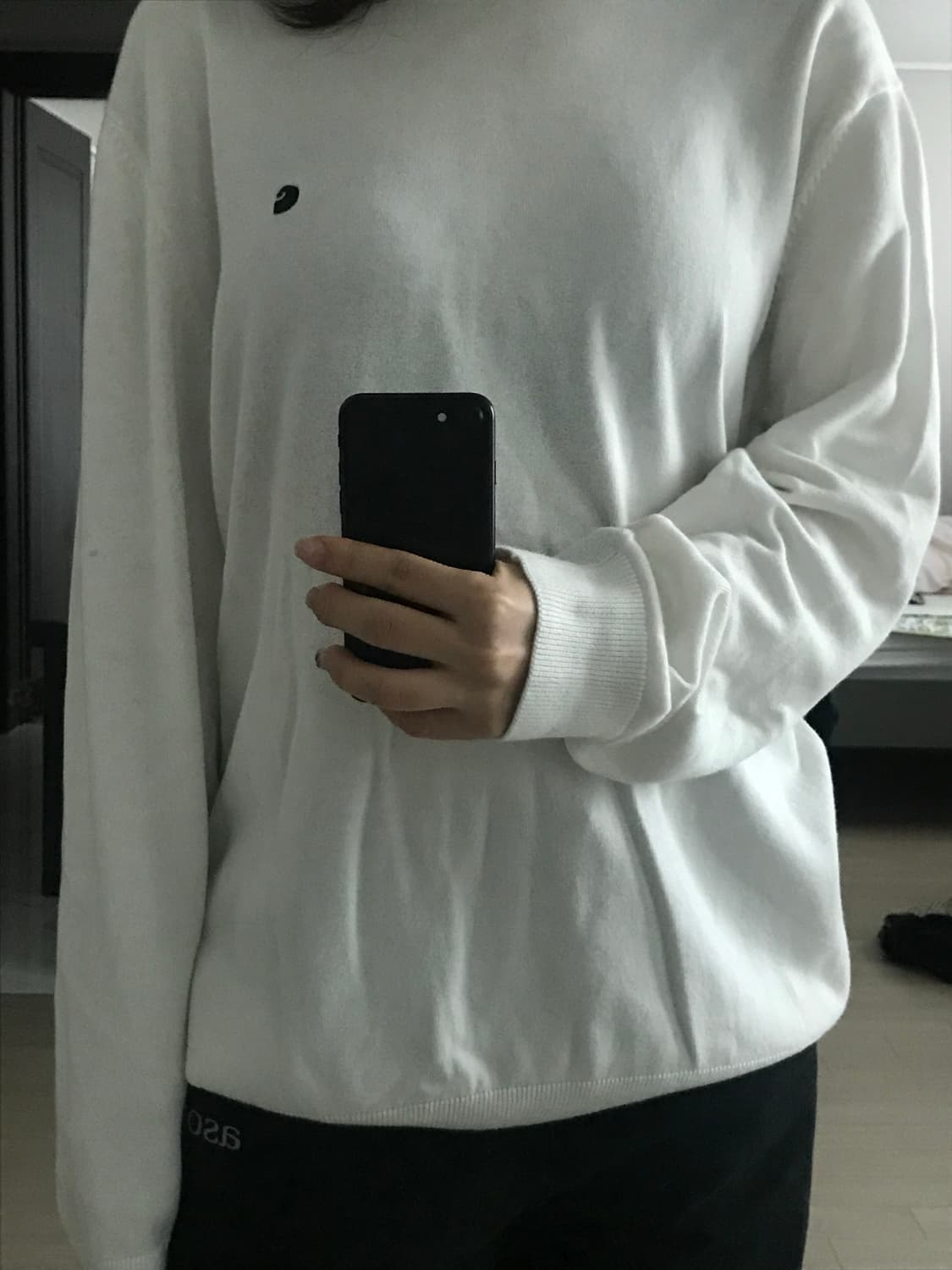 칼하트 화이트 니트 상품이미지5