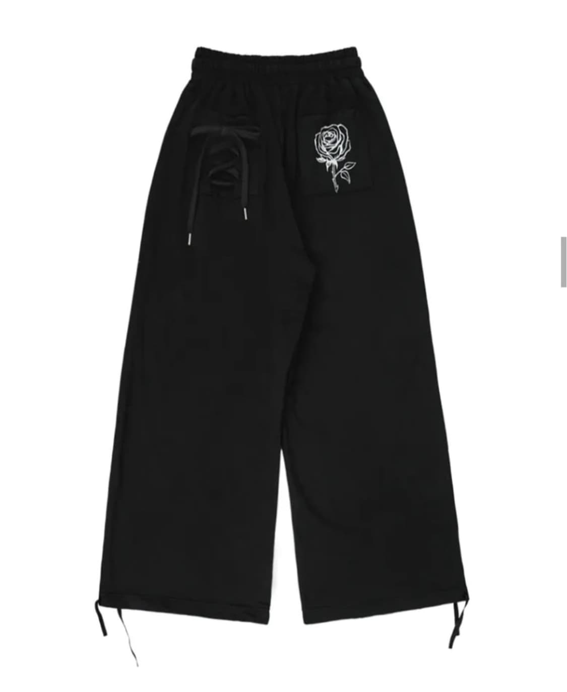 (새상품) 달링유어배드 코르셋 기모 스웻팬츠 BLACK 상품이미지2