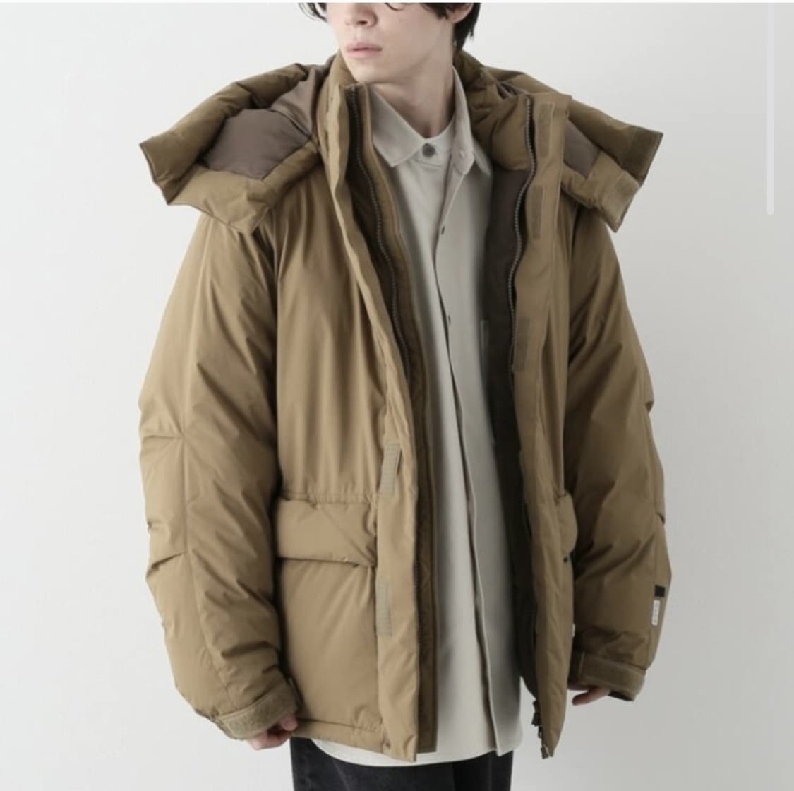 XL 다이와피어39 고어텍스 인피니움 익스페디션 다운 자켓 패딩 베이지 상품이미지1