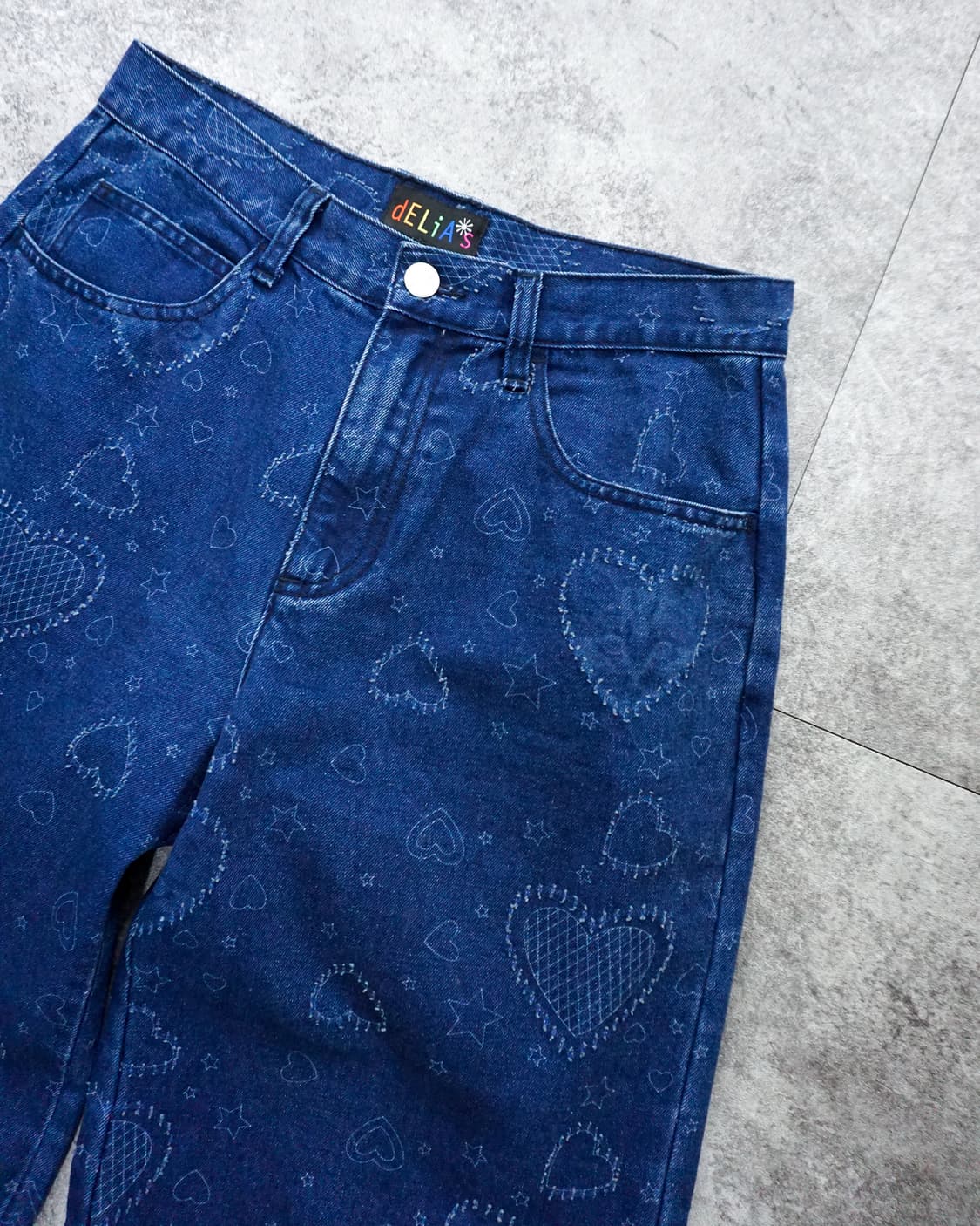 eDLiA*s Heart Denim Pants 상품이미지3