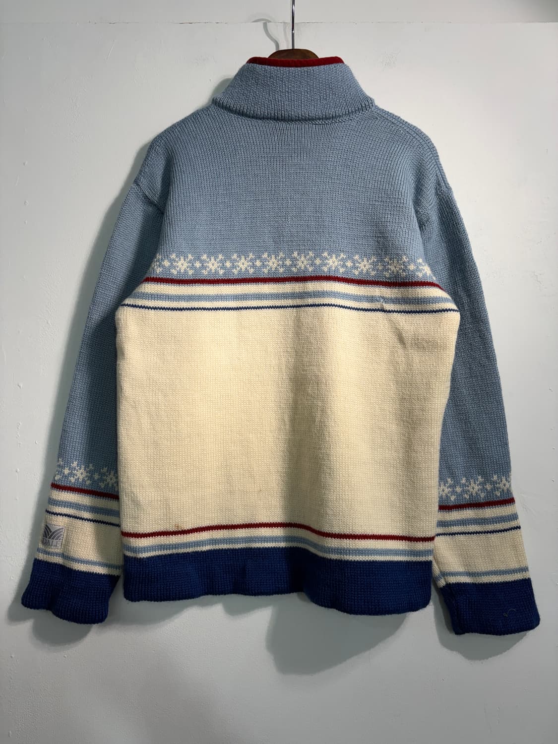 [L] Dale of norway 데일오브노르웨이 반집업 니트 울100% 상품이미지2