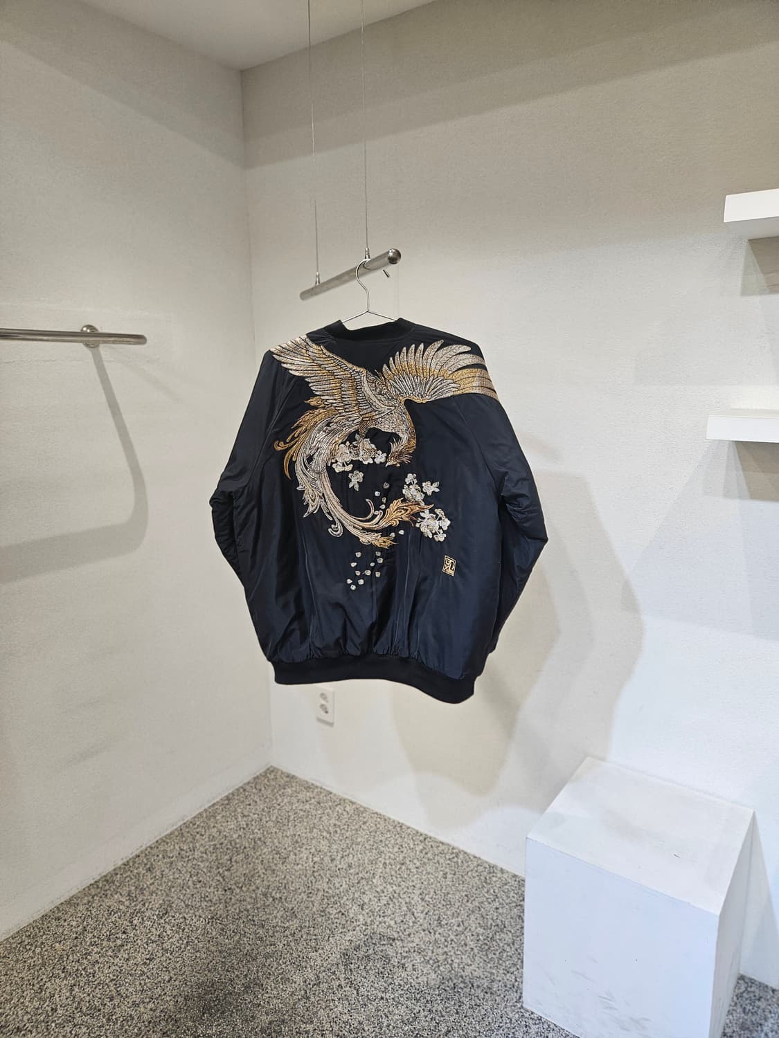 봉황 자수 스카잔 상품이미지2