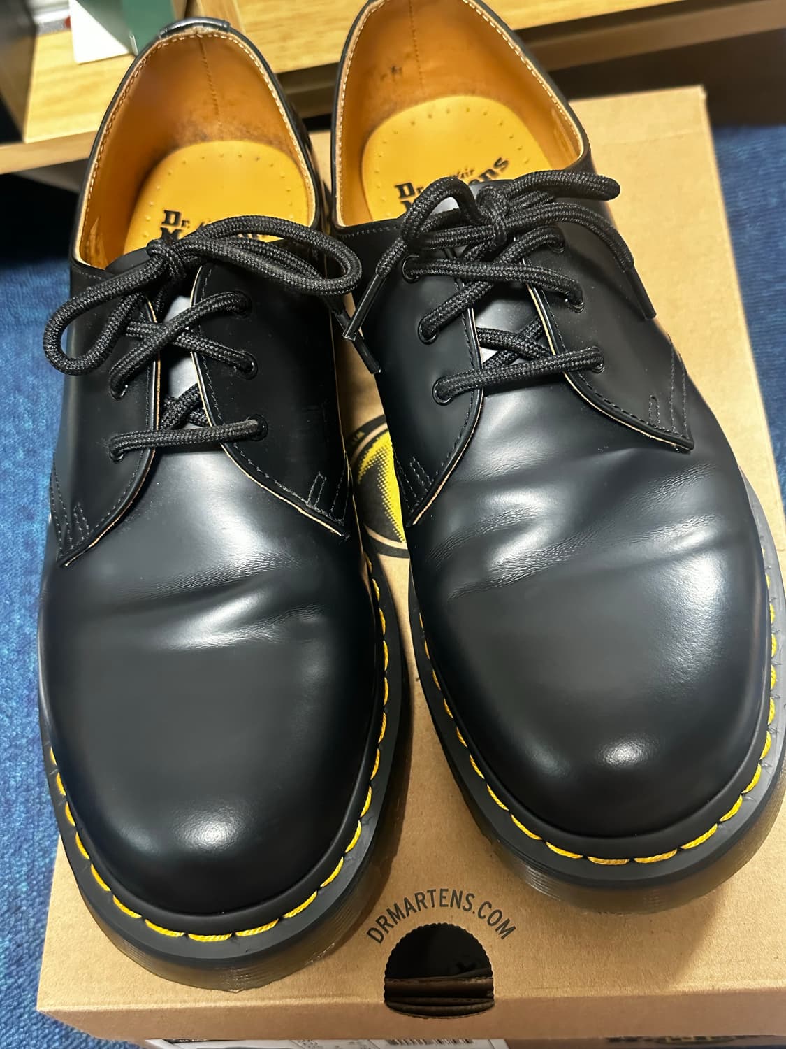 닥터마틴 1461 3홀 블랙스무스 270 상품이미지1