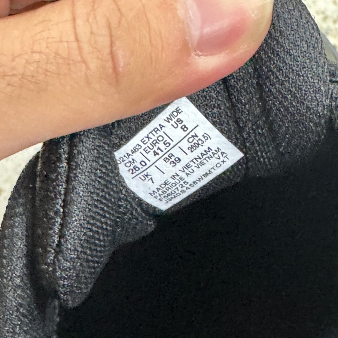 아식스 조그100 올블랙 신발 260 상품이미지6