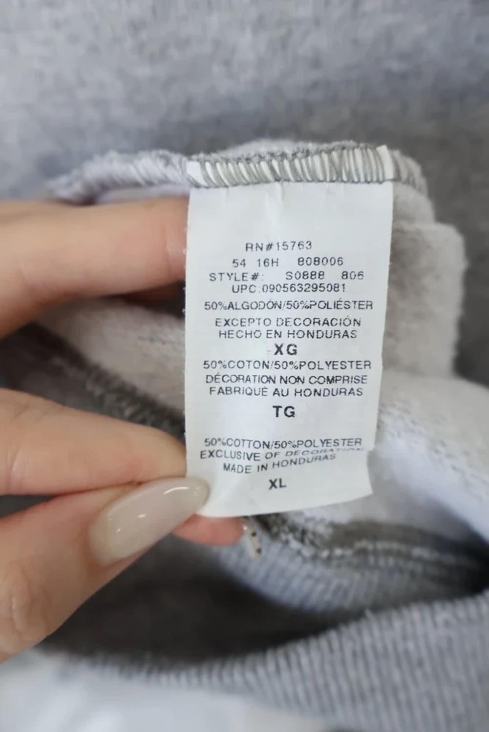 Champion Authentic Sweatshirt Gray 상품이미지9