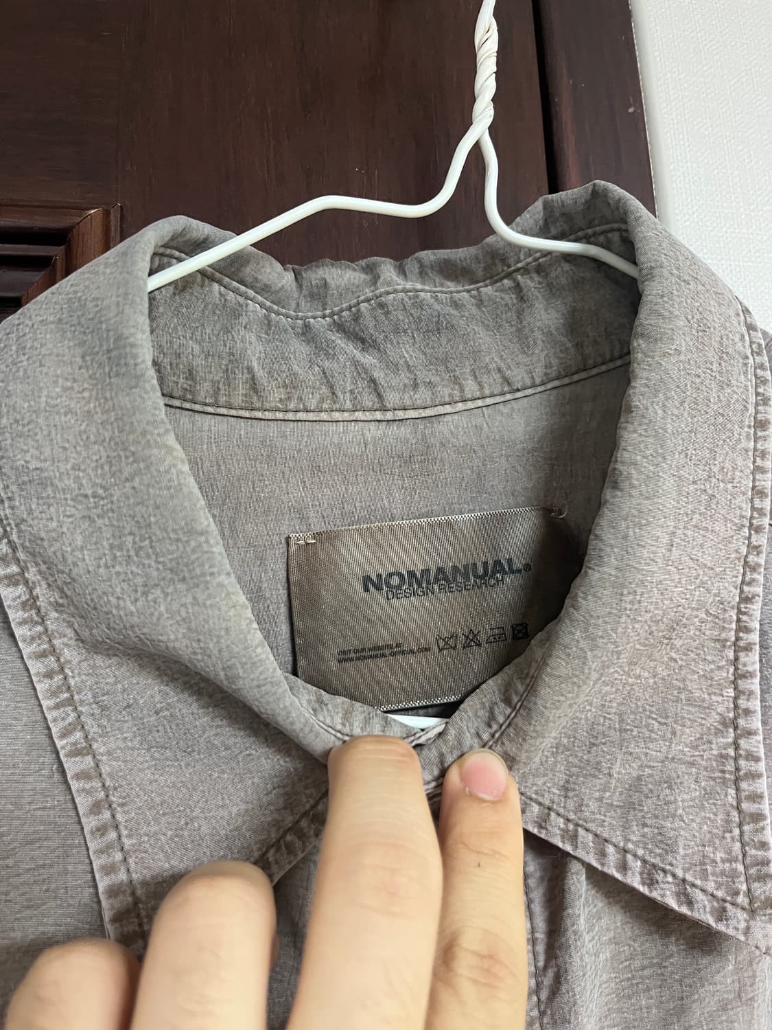 노매뉴얼 반팔셔츠 상품이미지2