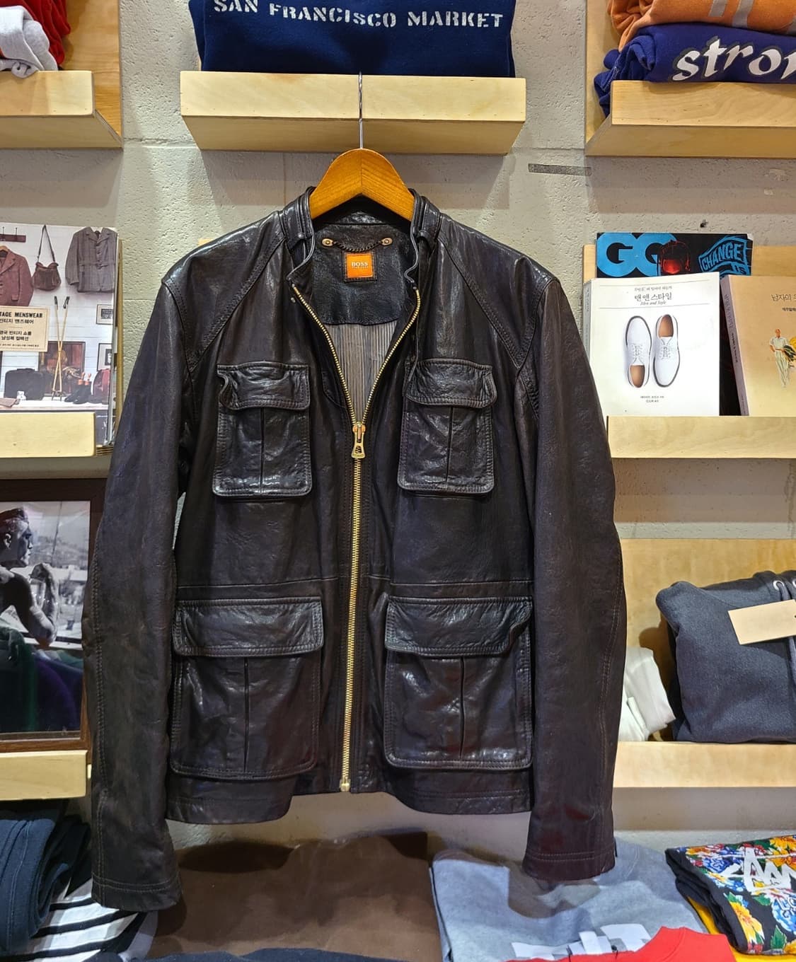 휴고보스 오랜지 라벨 필드 자켓 상품이미지4