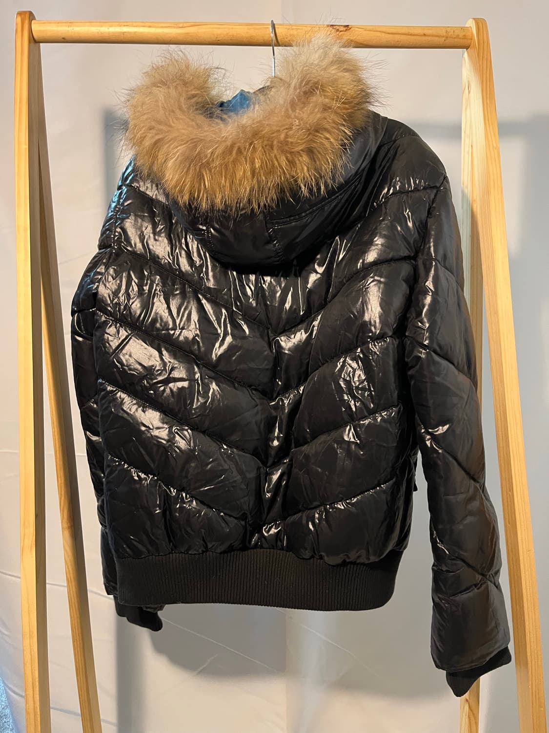 도크 유광 빈티지패딩 상품이미지5