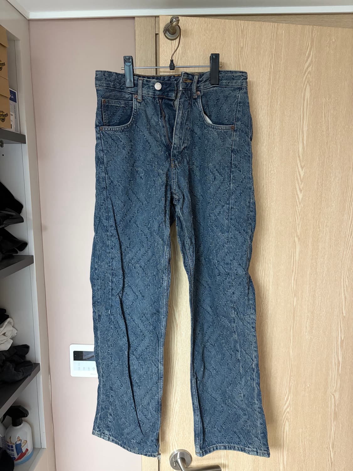 자라 데미지 워싱 데님 팬츠 28 상품이미지3