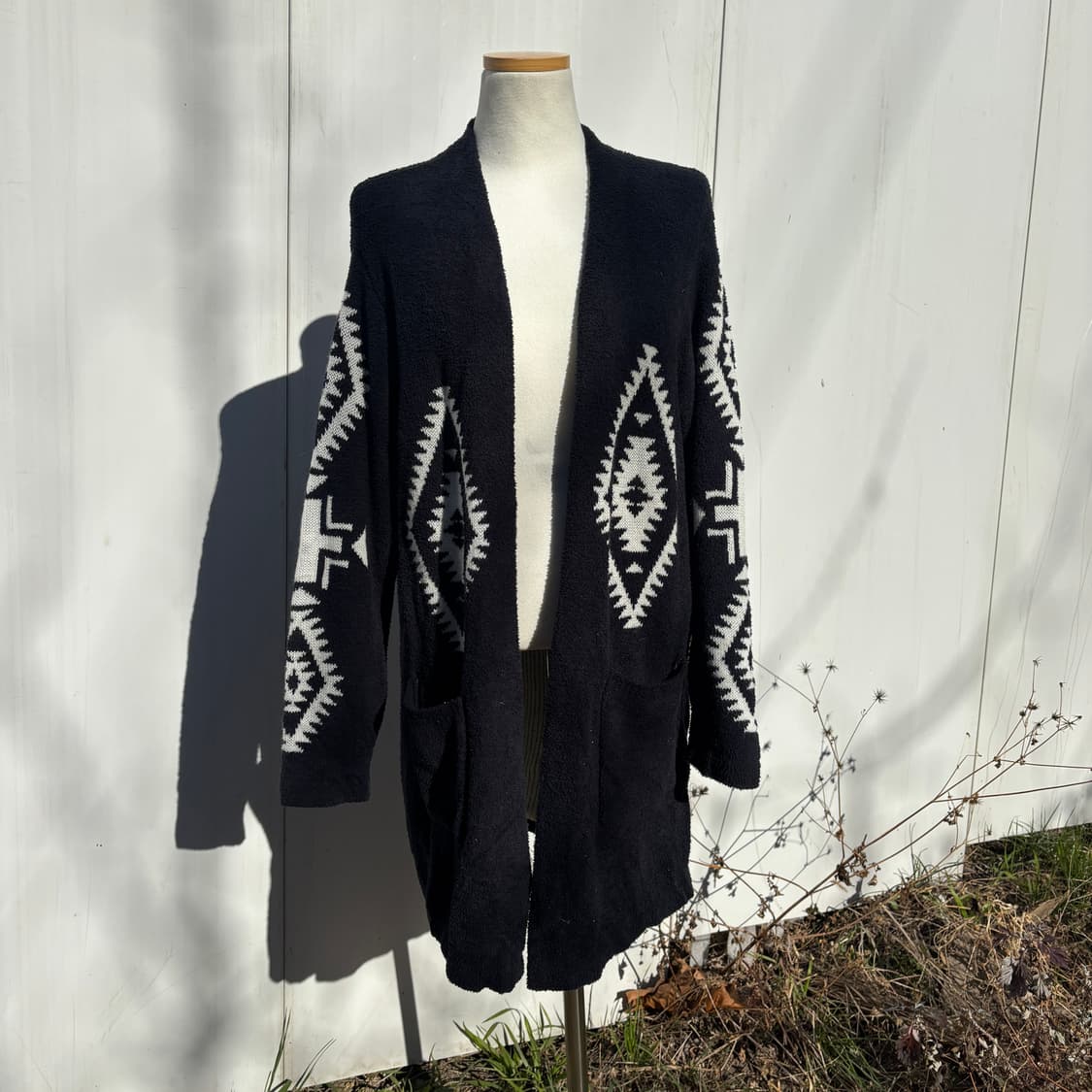 Growth by Grail 빈티지 에스닉 패턴 롱 가디건 (M) 상품이미지3