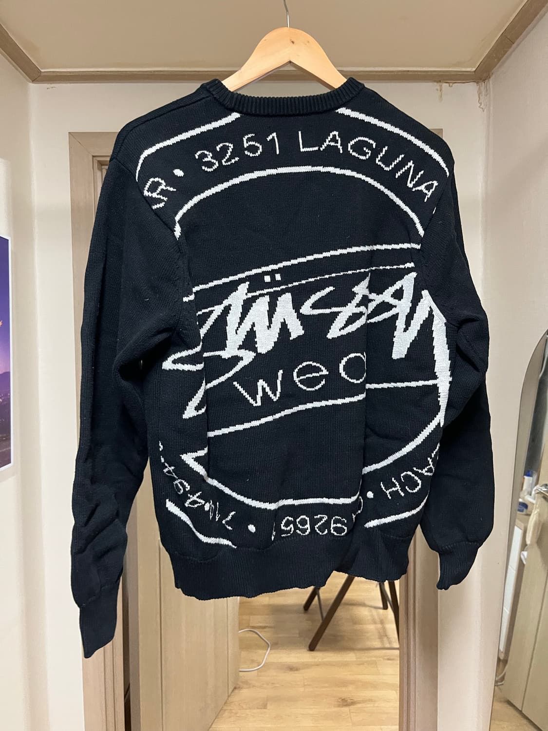 24fw 스투시 코튼 니트 상품이미지2