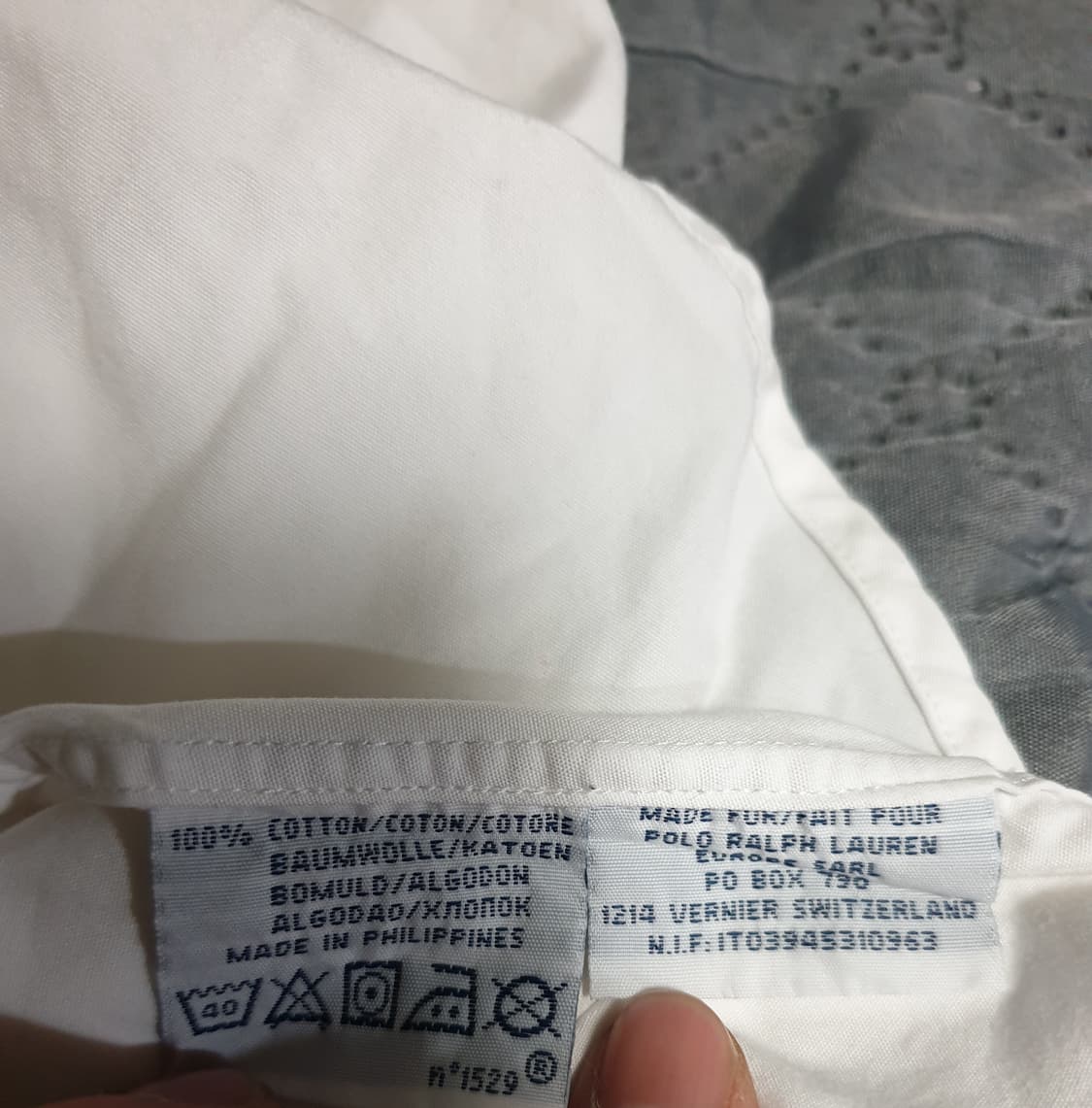 폴로랄프로렌 커스텀핏 옥스퍼드 셔츠 (XLT 사이즈) 상품이미지5