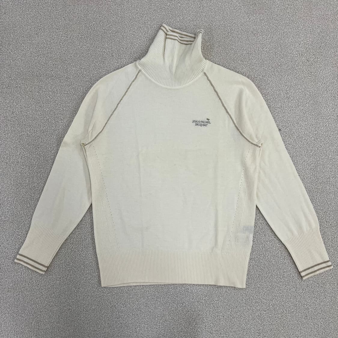 [105] 장미셸바스키아 터틀넥 니트 스웨터 0119M1 상품이미지1