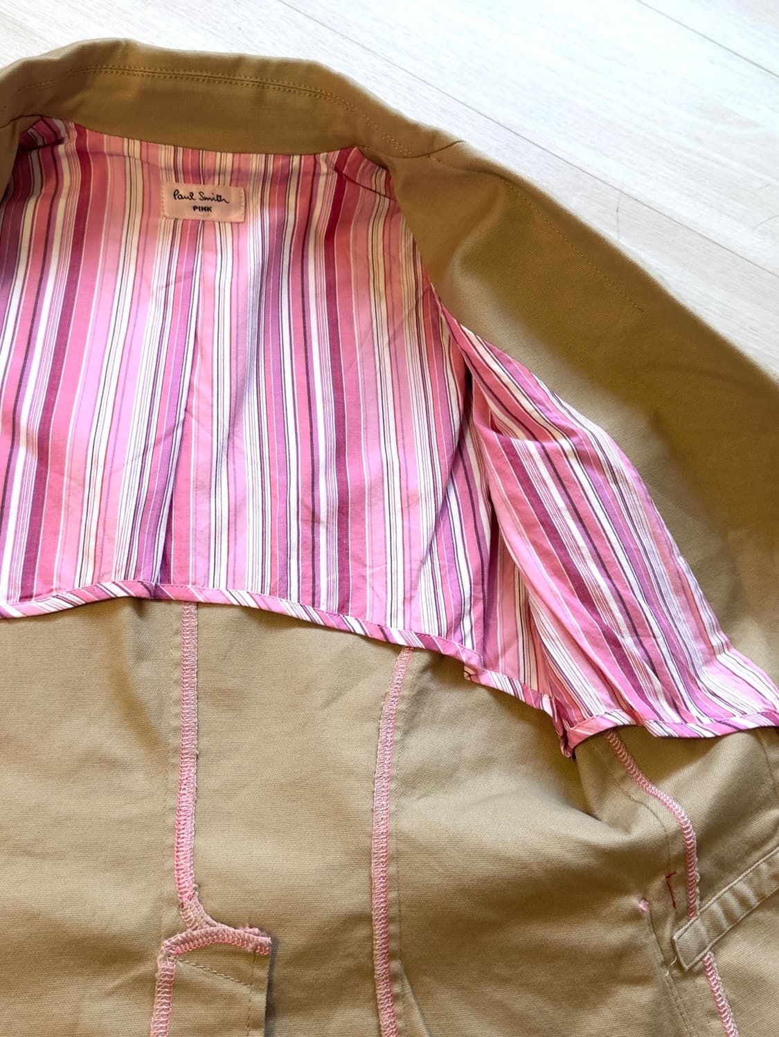 [PAUL SMITH] pink stitch cotton blazer 상품이미지8