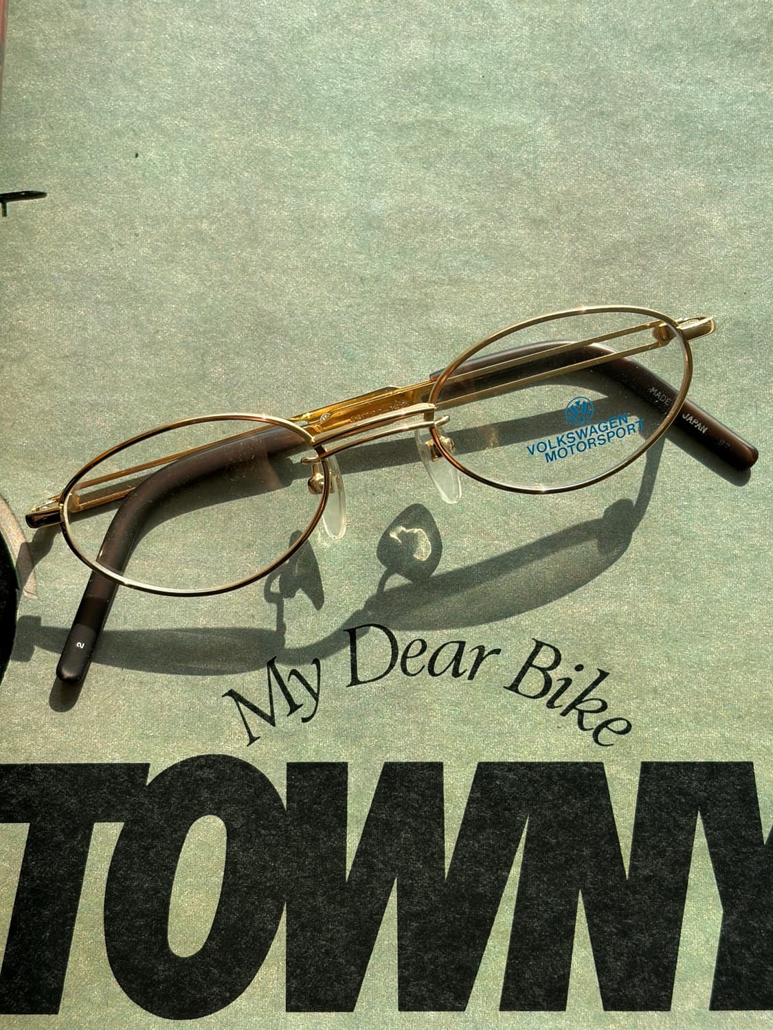 [데드스탁] 90s volkswegen 폭스바겐 안경테 (일본 제조) 상품이미지1