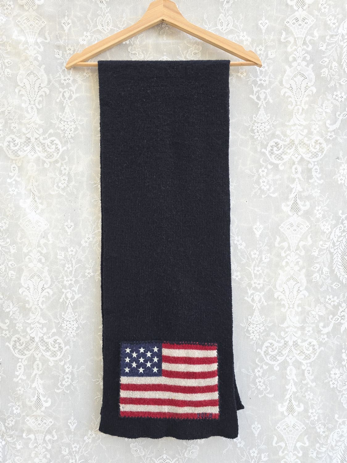 폴로 랄프로렌 성조기 울 머플러 상품이미지1