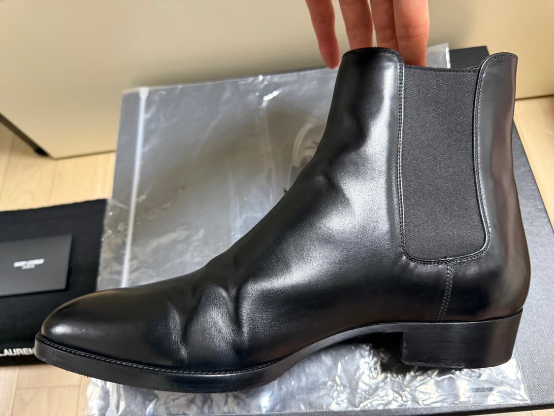 생로랑 와이어트30 첼시부츠 41.5 풀박스 상품이미지7