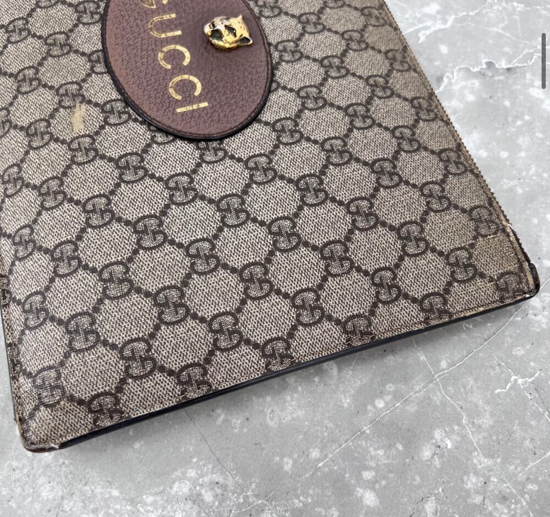 구찌 네오빈티지 GG 수프림 클러치백 (473956) 상품이미지5