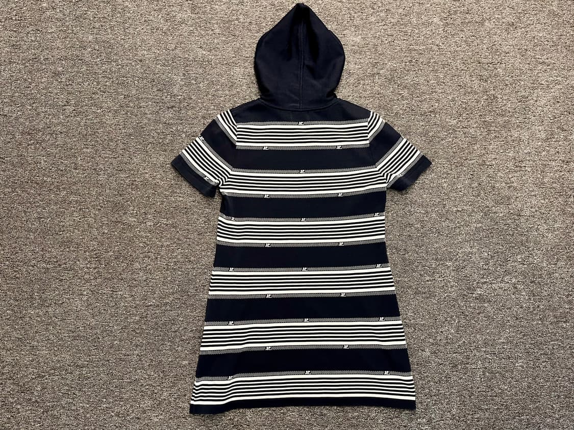 [44~55] courreges 꾸레쥬 후드 반팔 원피스 38  상품이미지5