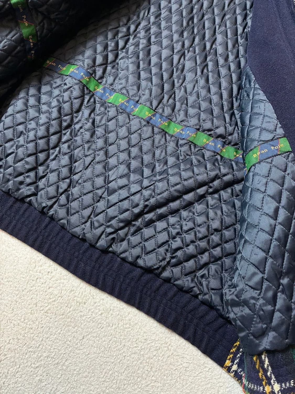 빈폴 90's G-9 헤링턴 울 체크 자켓 PN6385 상품이미지7