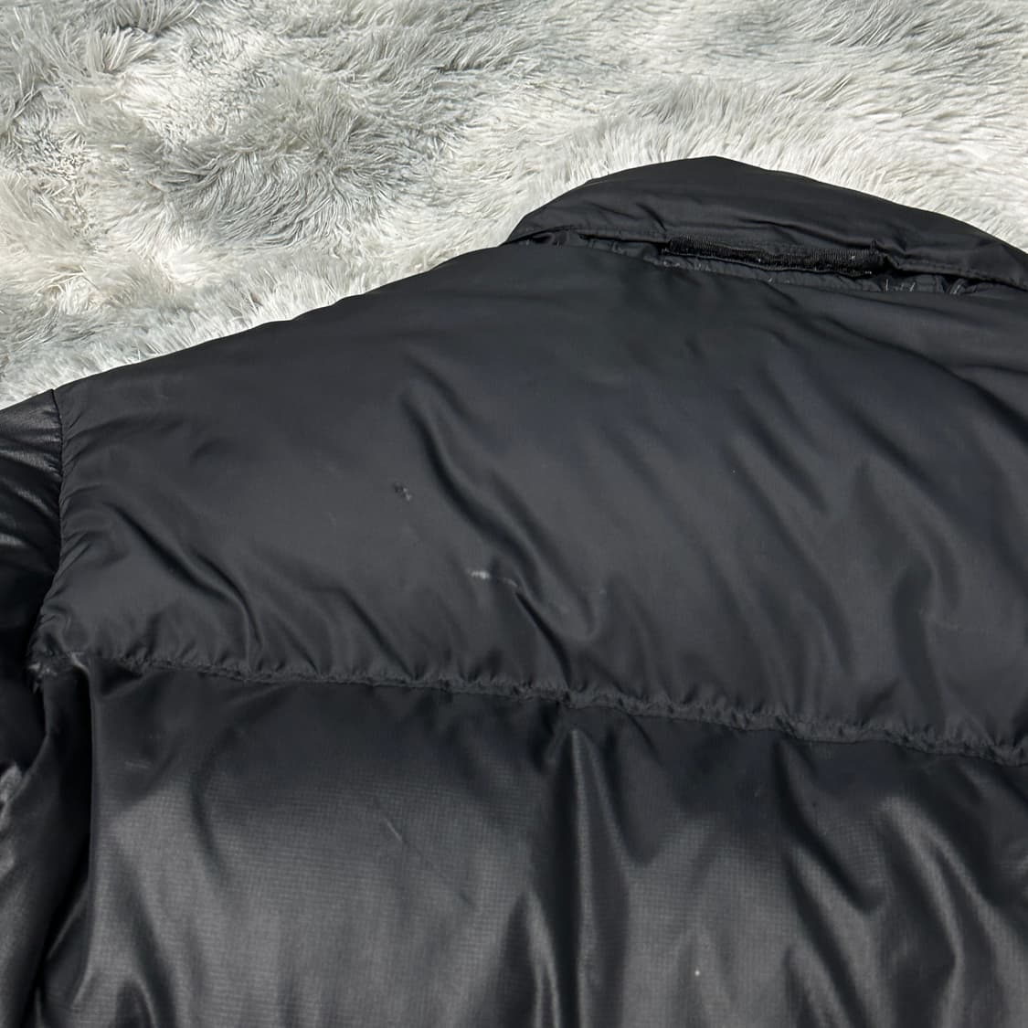 노스페이스 700 눕시 블랙 숏패딩 s 상품이미지4