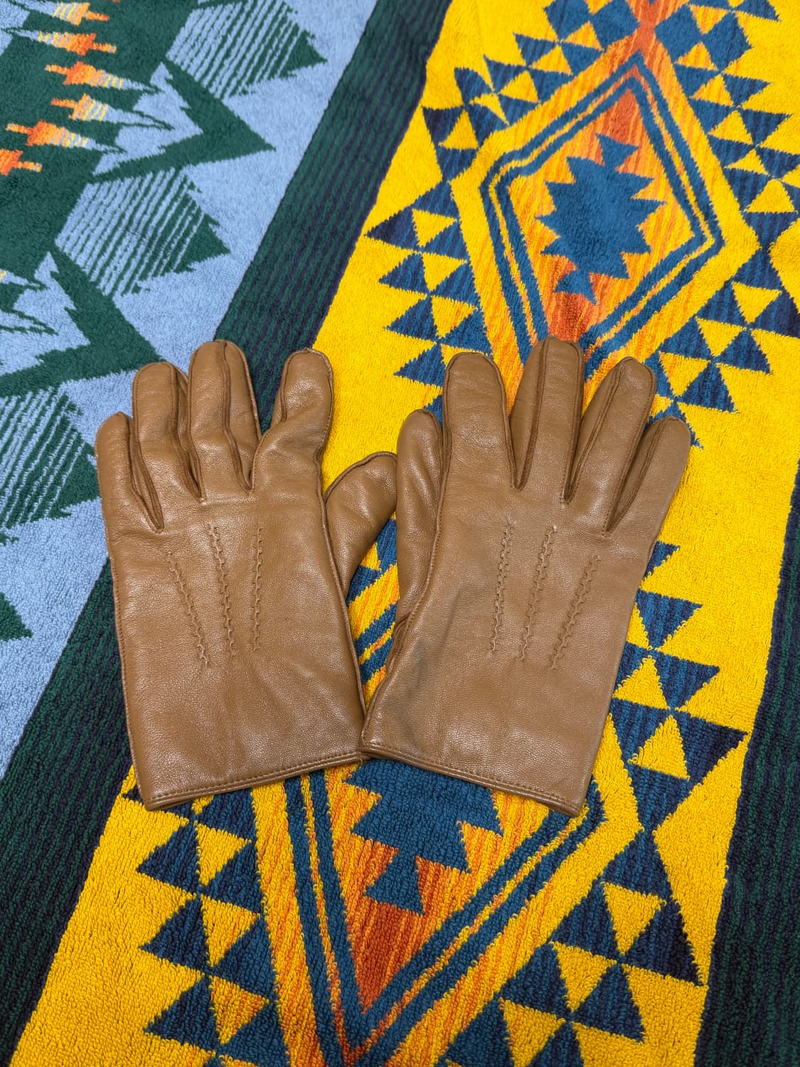 Uniform bridge Leather Glove with Wool 상품이미지1