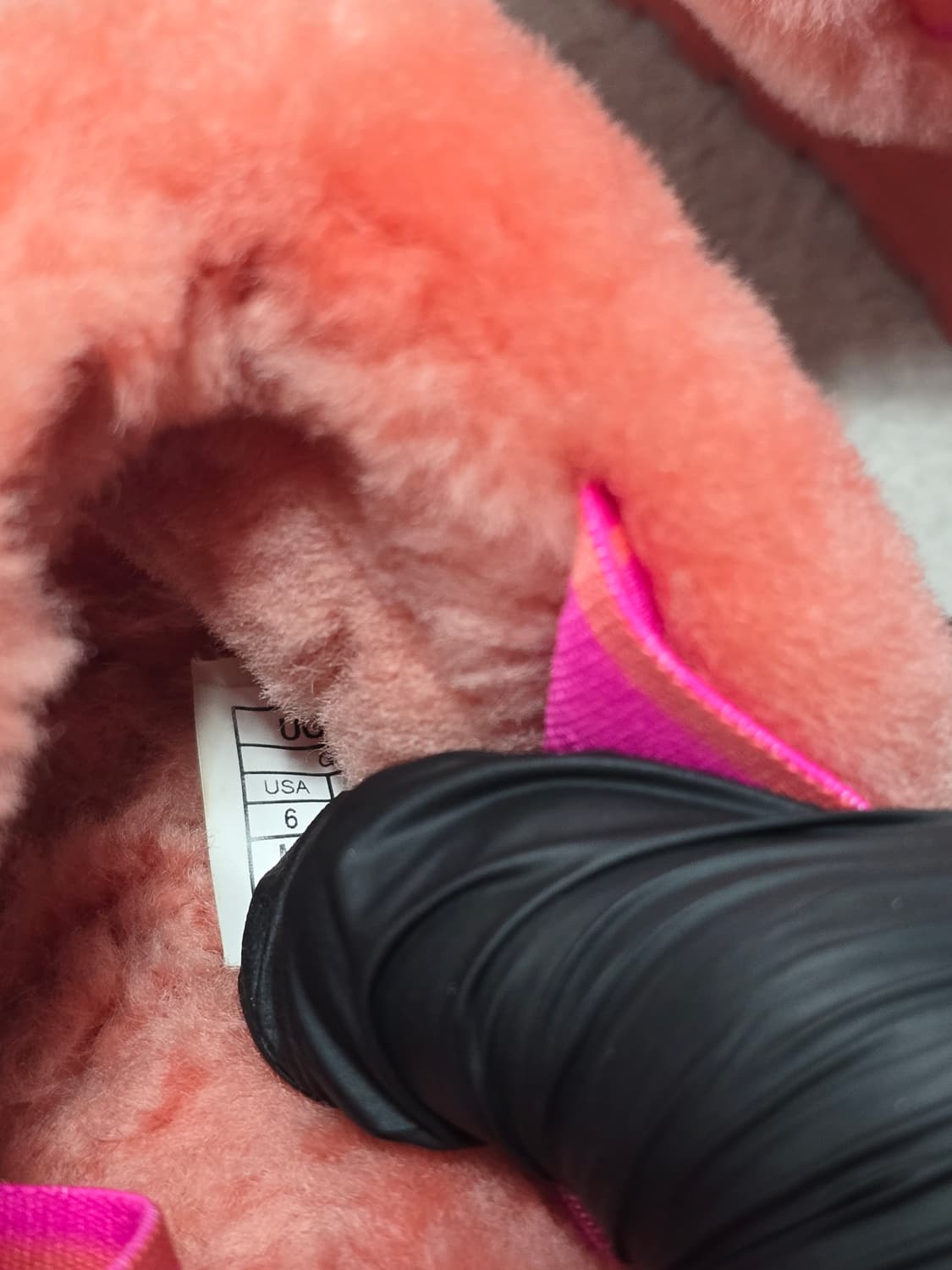 Ugg 어그 우먼스 디스코 슬라이드 핑크 슬리퍼 235  상품이미지6