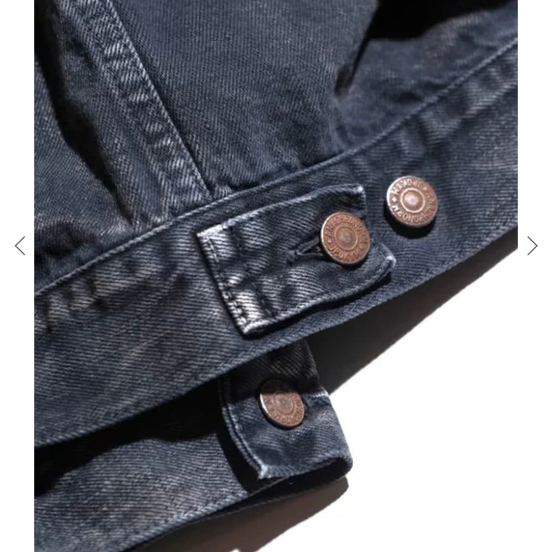 [2]아나크로놈 SULFUR DYE 서퍼 다잉 가공 type2 트러커 자 상품이미지3