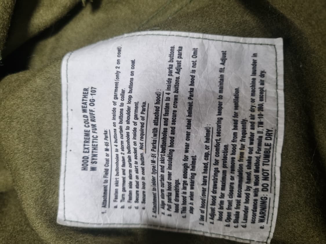 M65 필드 개파카 야상  상품이미지4