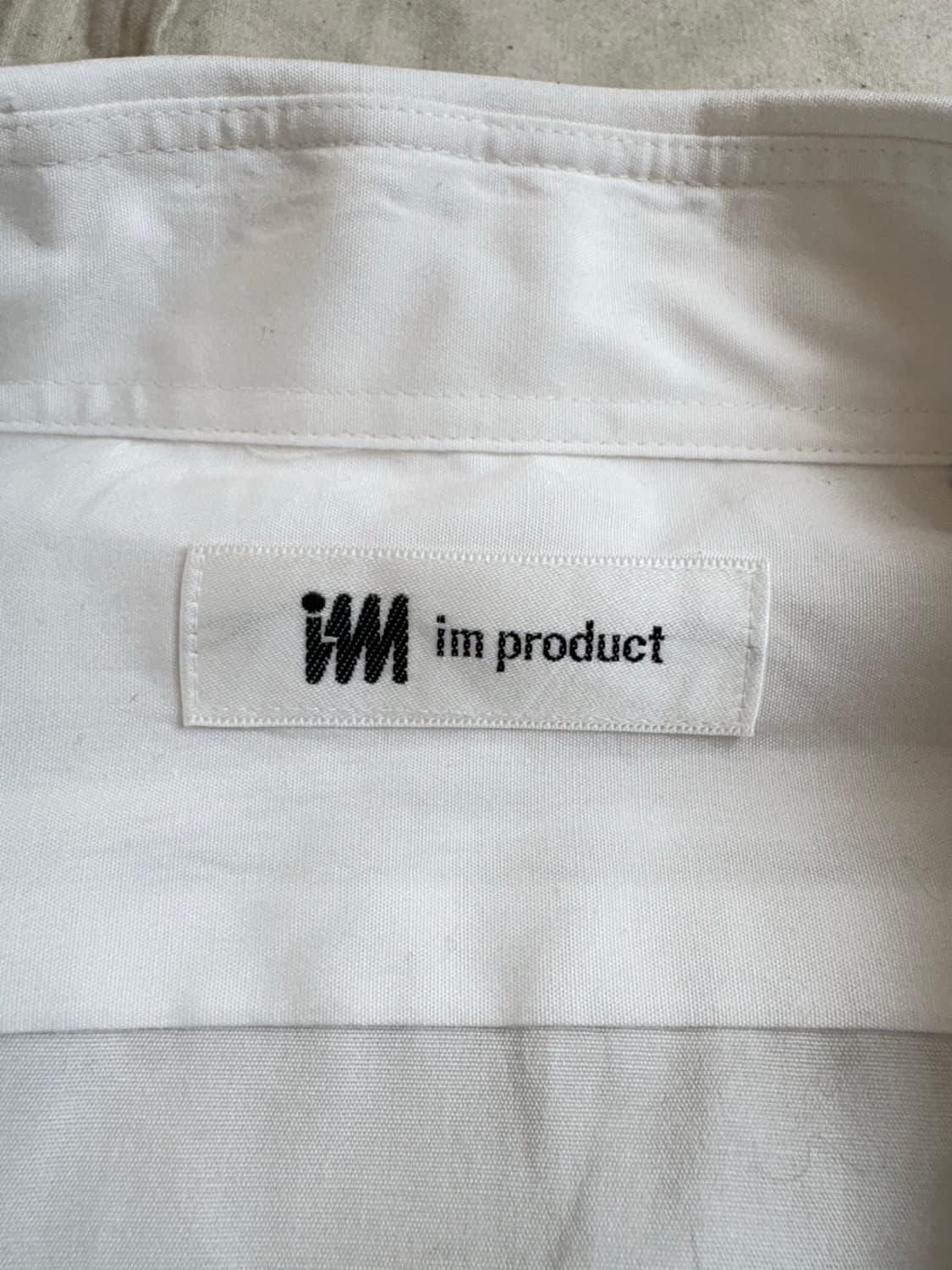 IM PRODUCT 이세이미야케 빈티지 화이트 셔츠 상품이미지5