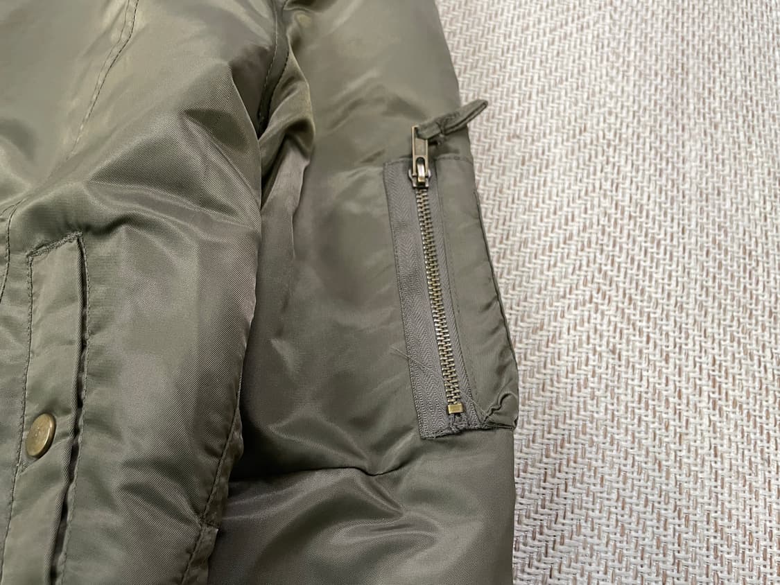 빈티지 퍼트리밍 밀리터리 파카 J03741 상품이미지3