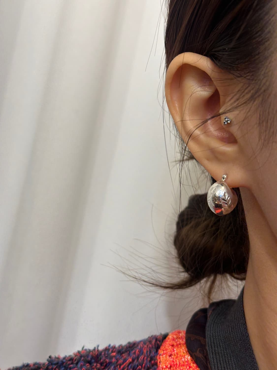 Leaf Orbit 925Silver Earring 상품이미지6