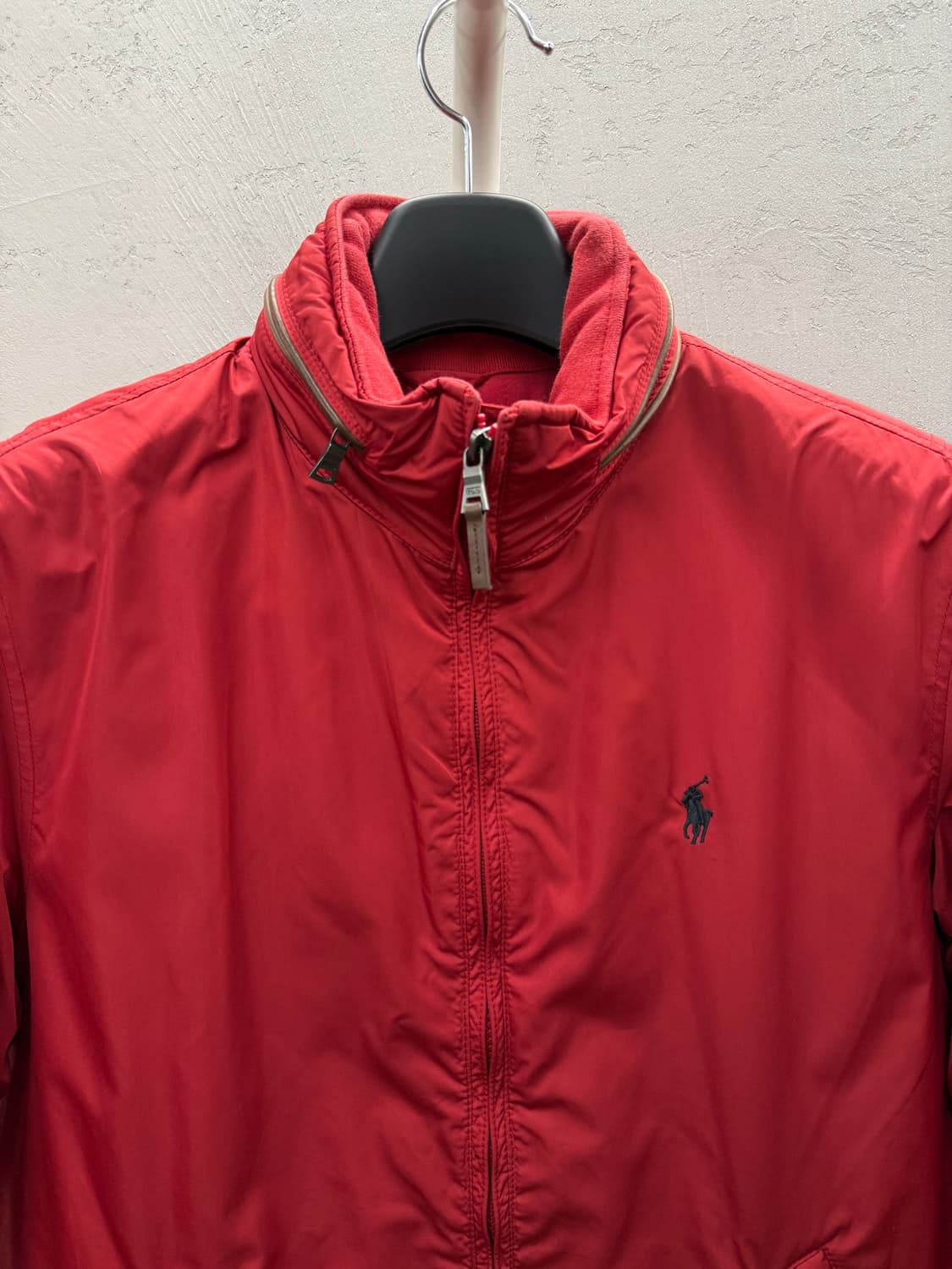 POLO 폴로 랄프로렌 00s 블루종 점퍼 레드 L 상품이미지3