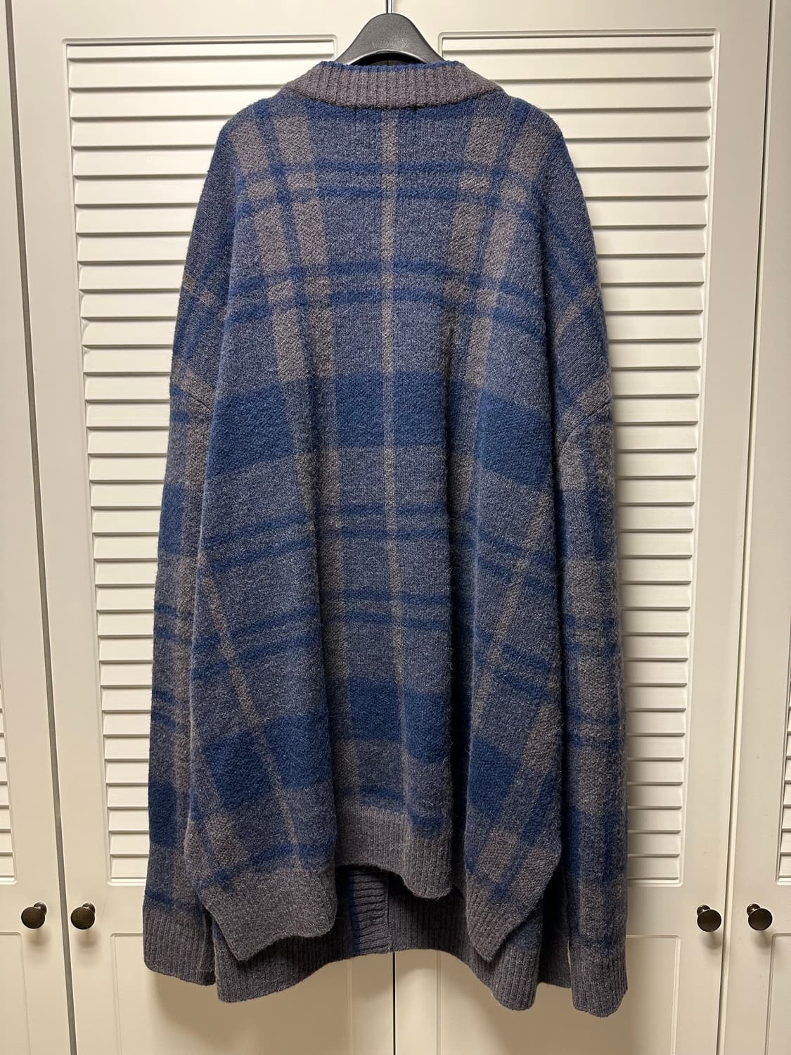 모마디자인 체크 가디건 상품이미지2