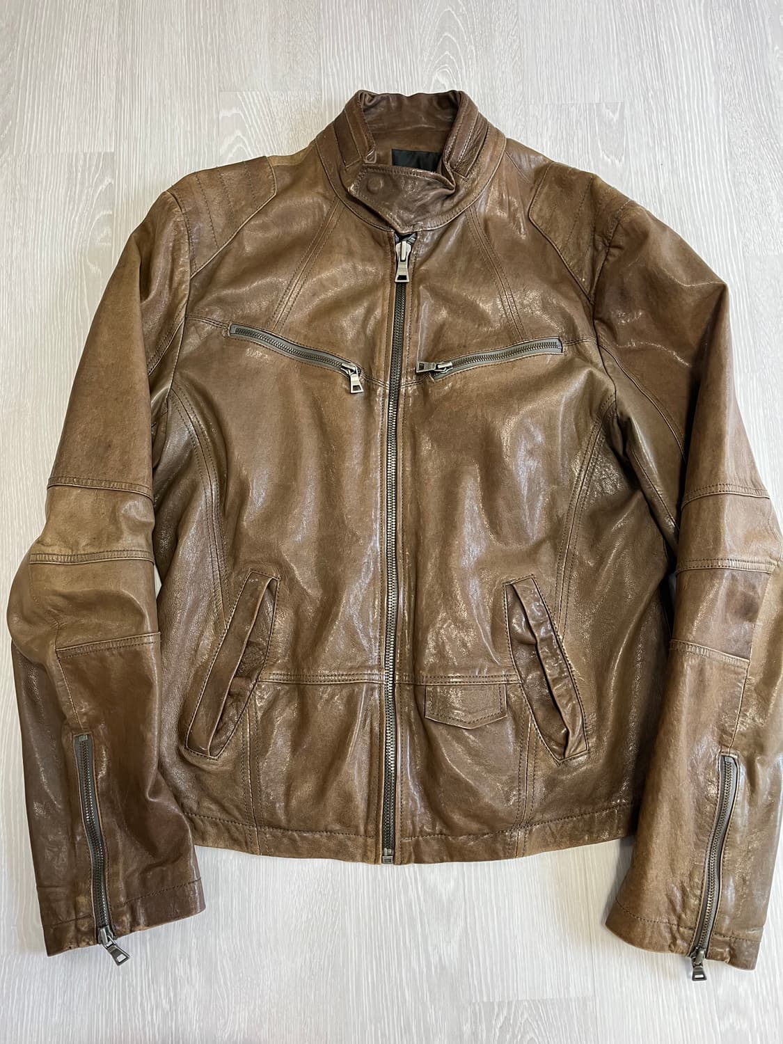 잭앤질 양가죽자켓100 상품이미지1