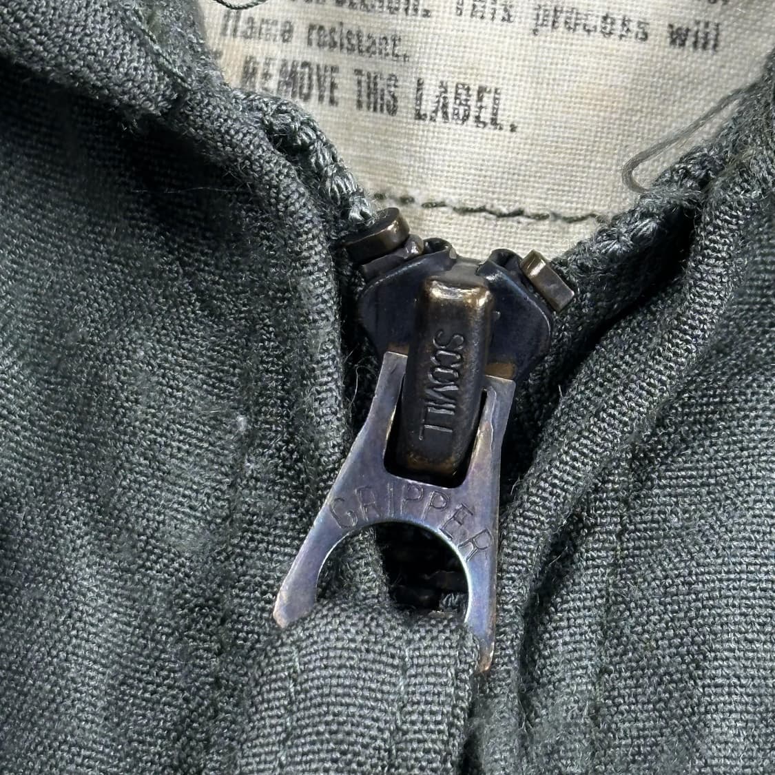 80년도 오리지널 US ARMY 미군 오버롤 점프수트 40s 상품이미지7