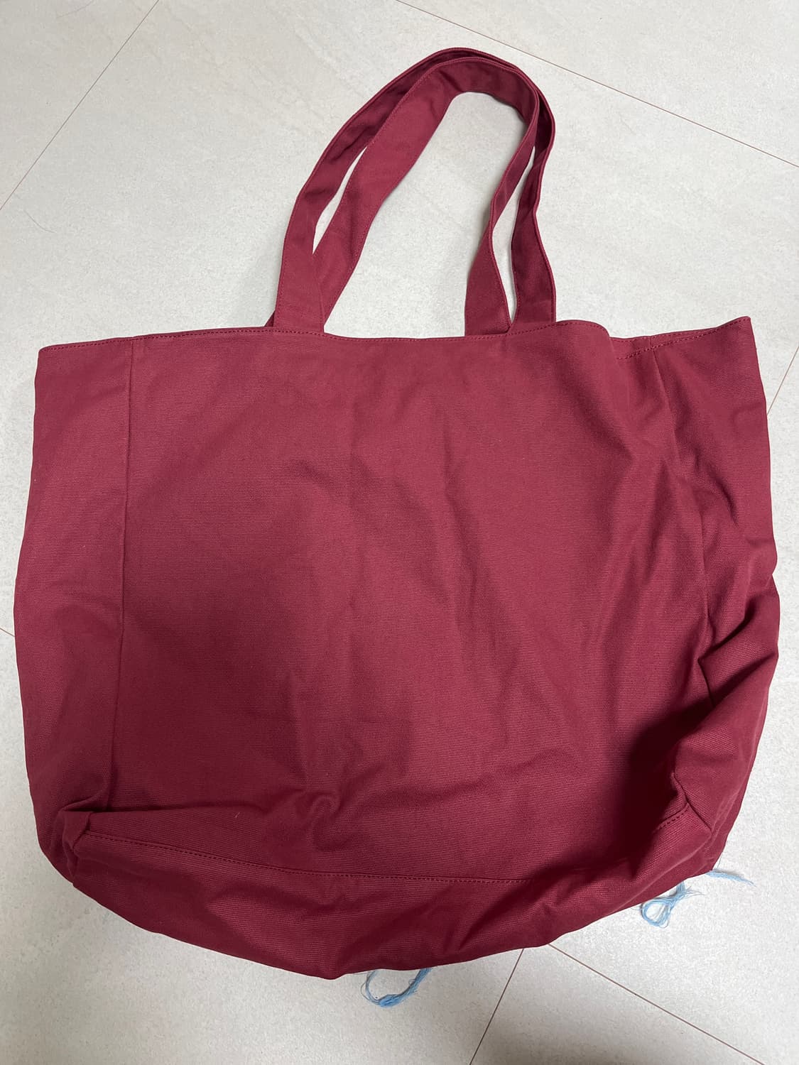 새상품 이우가마카라스 숄더백 버건디 상품이미지2