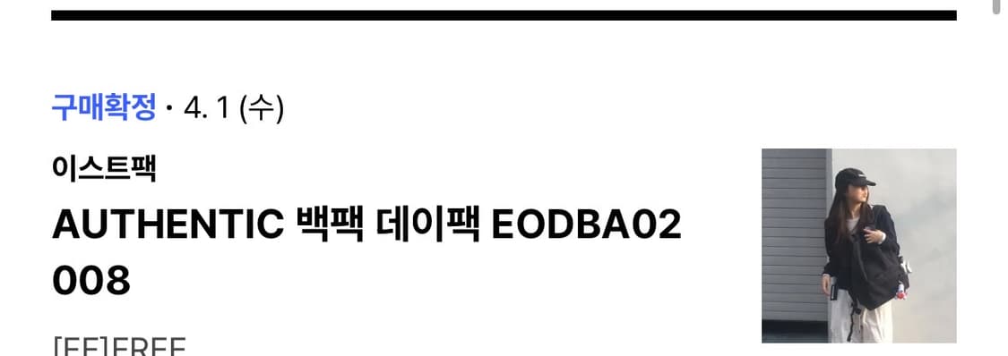 이스트팩 데이팩 블랙 상품이미지4