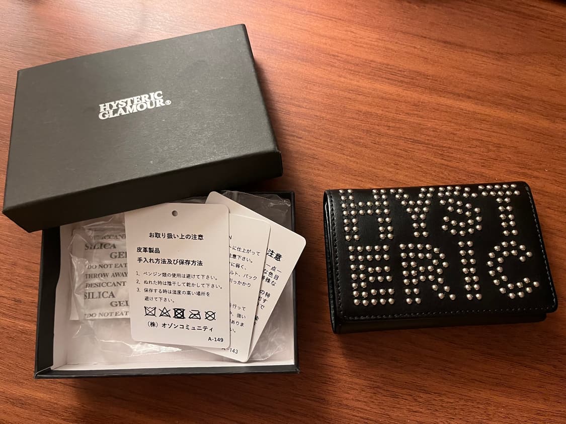 히스테릭글래머 스터드 지갑 상품이미지1