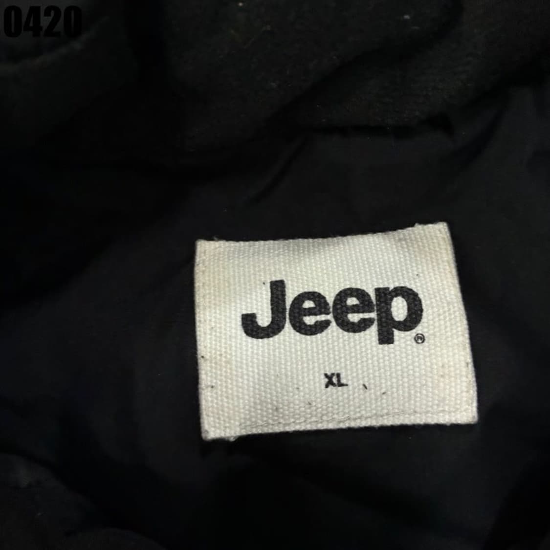 Jeep 지프 블랙 패딩 점퍼 XL 상품이미지2