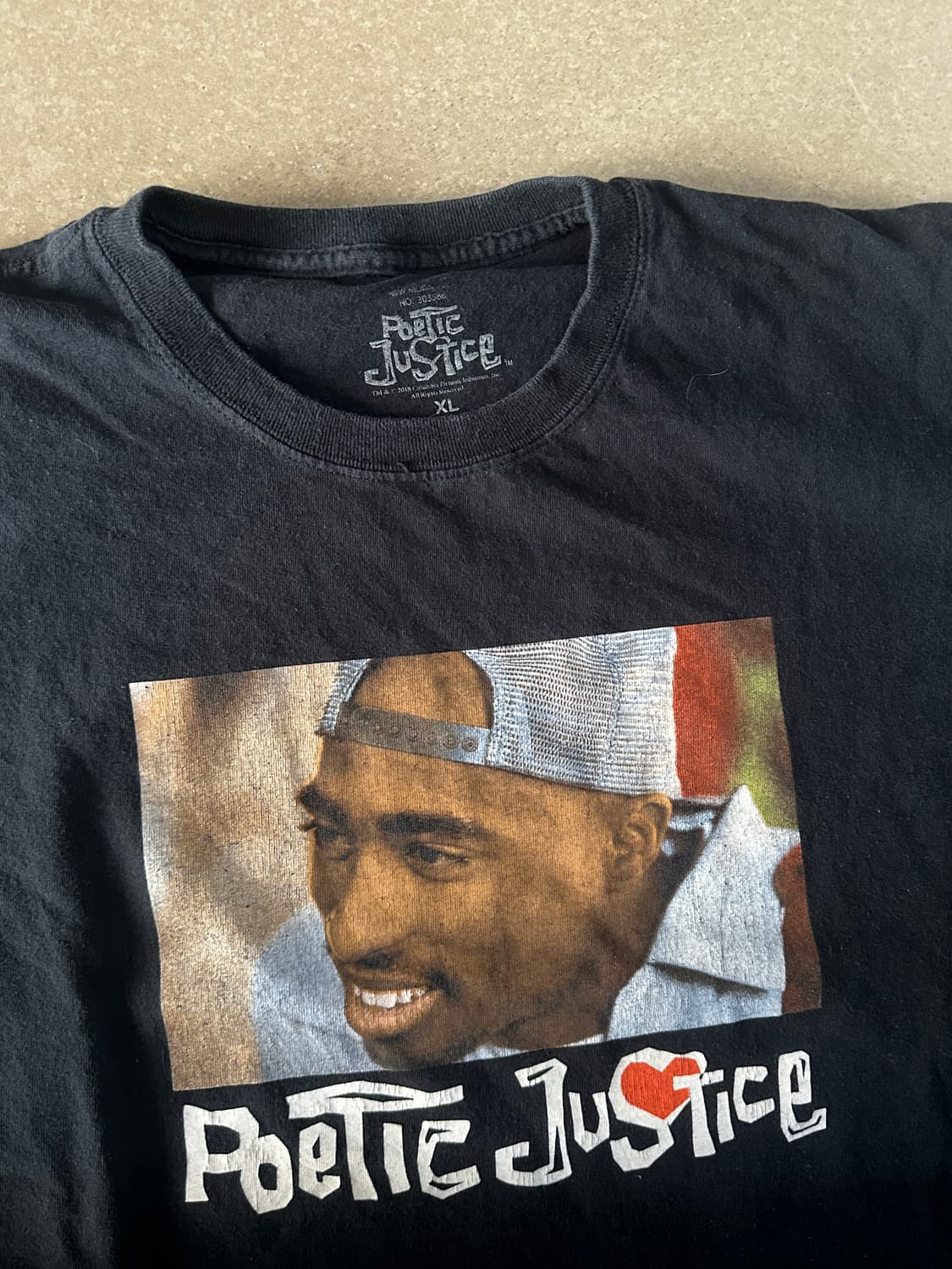 Poetic Justice Tupac Graphic Tee 상품이미지2