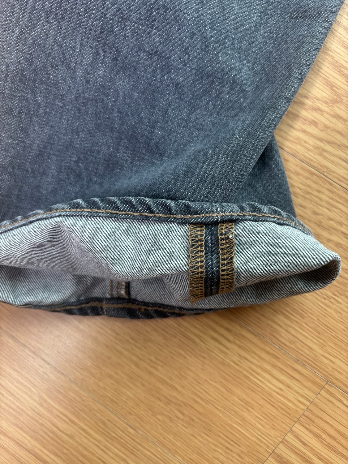 캐피탈 14oz CONEY OKAGILLY 블랙 데님 34 상품이미지7
