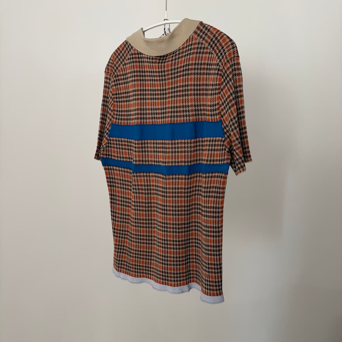 Hound Tooth Docking PK Half T 상품이미지7