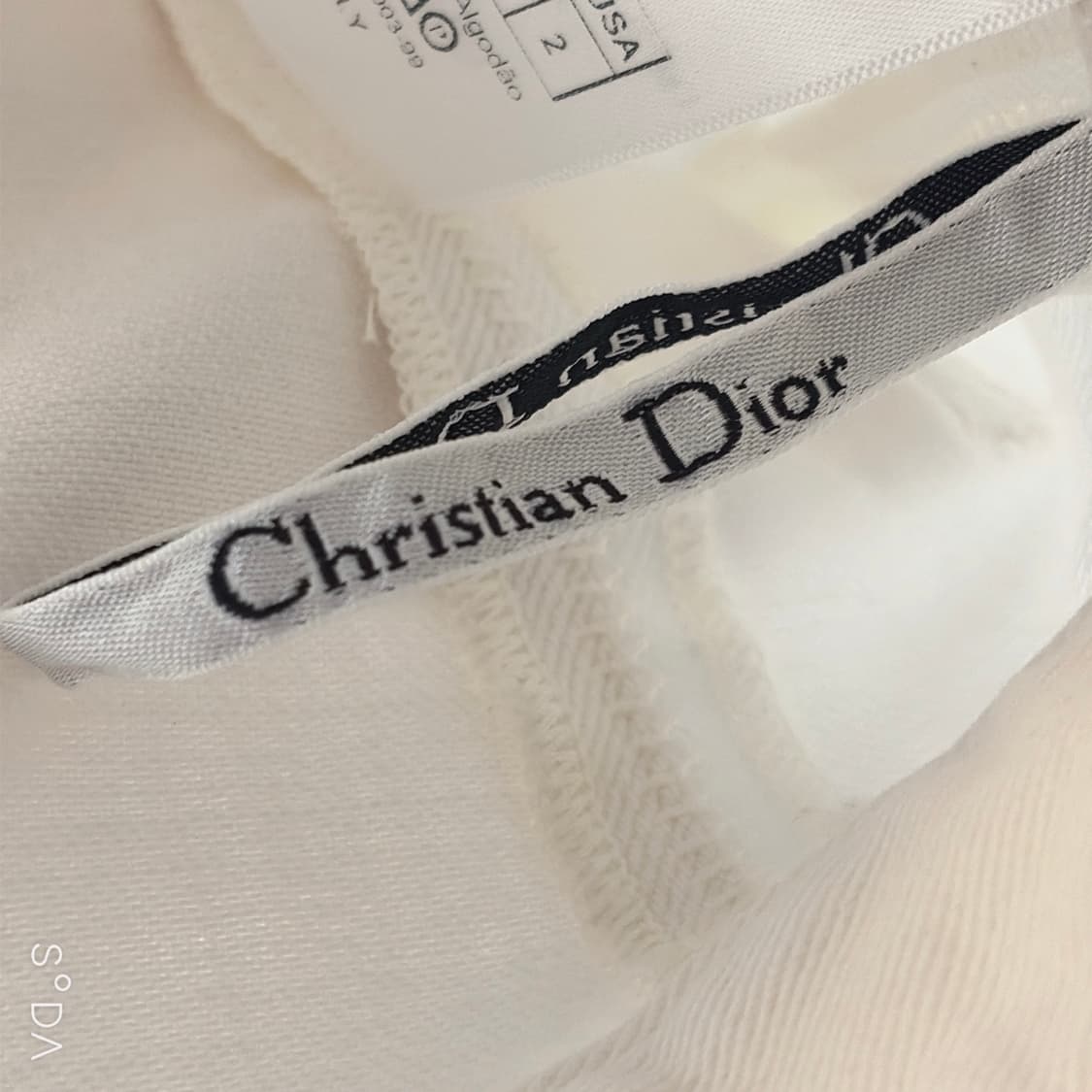 디올 와이드 코튼 면 팬츠 32 상품이미지10