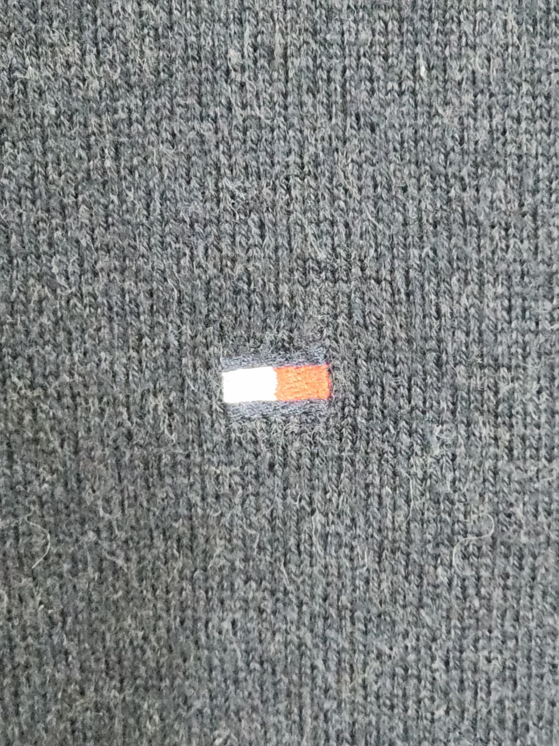 (M) 타미힐피거 터틀넥 니트 네이비 목폴라 캐시미어 상품이미지4