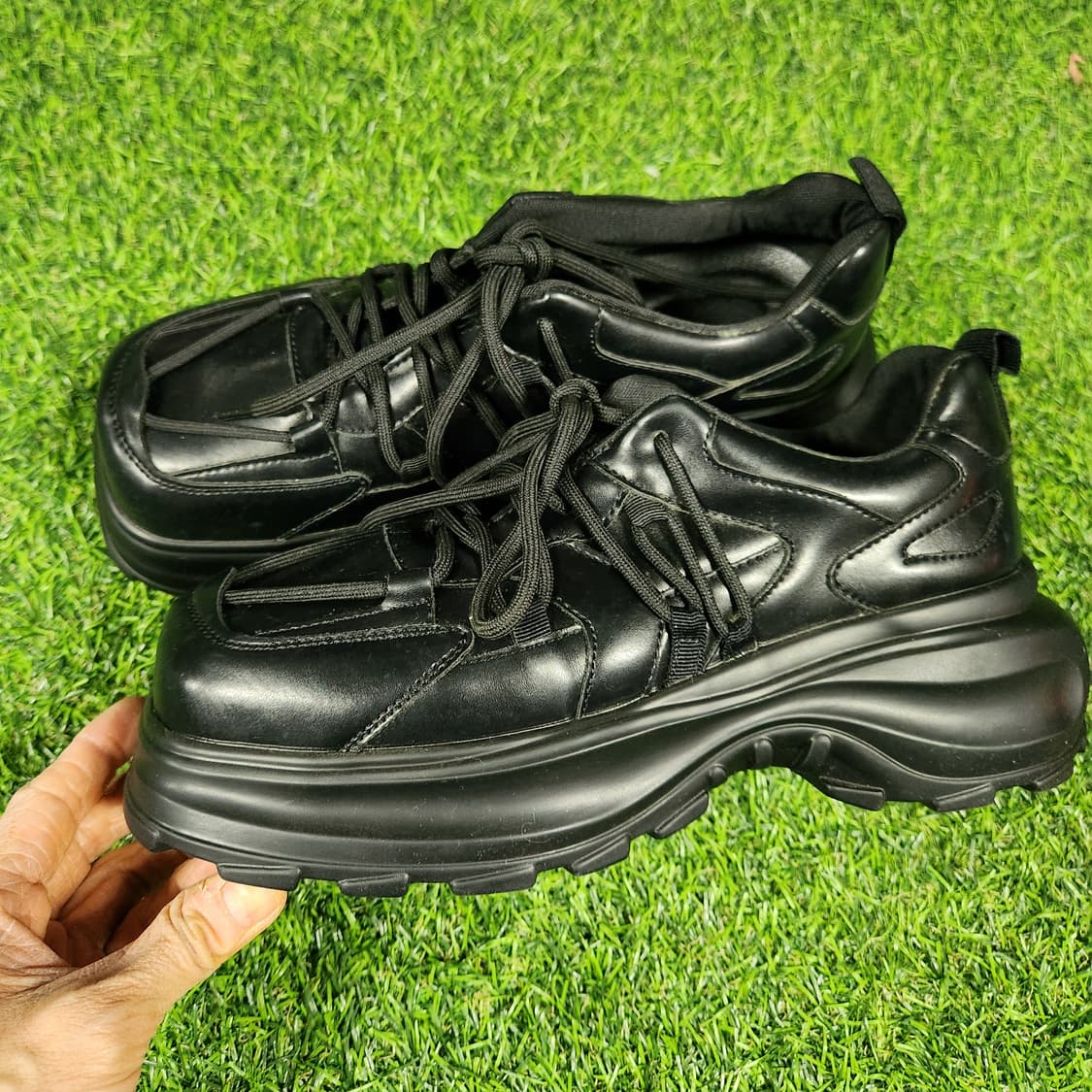 두꺼운솔 청키 스니커즈 │ 스트릿 무드 38 상품이미지6