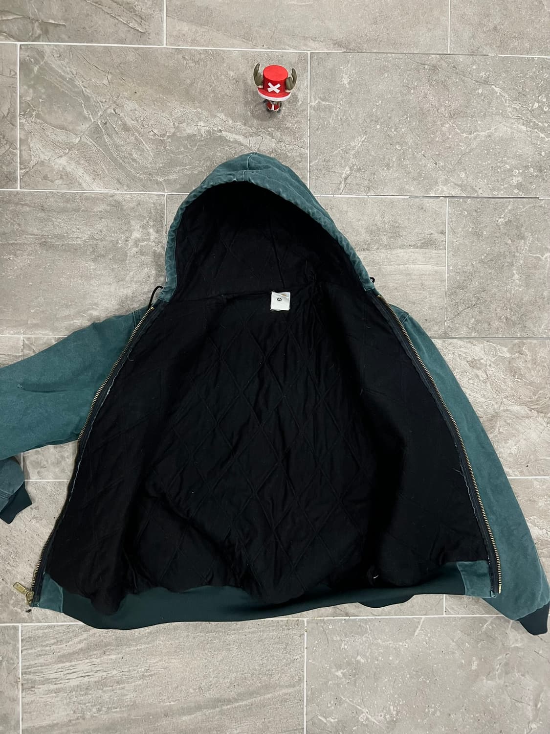 (XL-TALL) 칼하트 덕 액티브 후드자켓 J68 HTG 헌터그린 상품이미지3