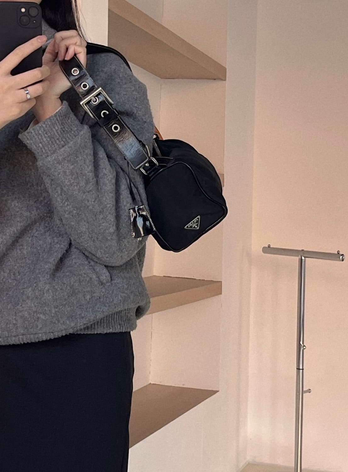 프라다 빈티지 숄더백 미니백 상품이미지1