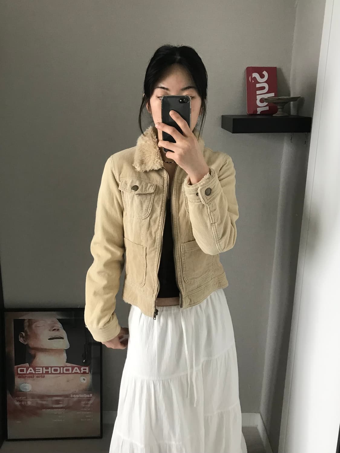 아베크롬비 기모 양털 쉐르파 버터 코듀로이 자켓 상품이미지5