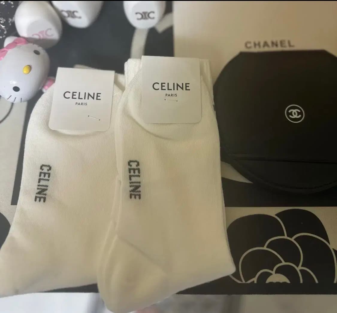 샤넬거울 양말세트 상품이미지5